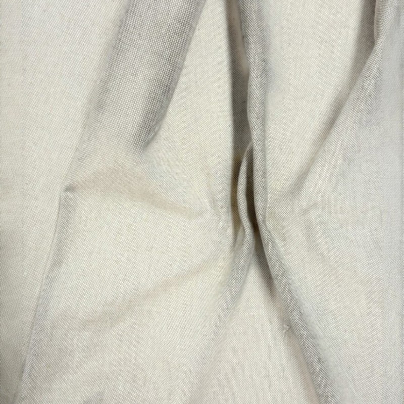 Effen Linnen Stof | Linnen Ambacht Stof | Effen Beige Linnen Stof