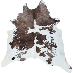 Tapis en Peau de Vache Brun & Blanc Extra Large | Peau de Vache Naturelle X/Large