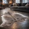 Triple XL Bruin/Beige Koeienhuid | Enorme Koeienhuid Vloerkleed | Gigantische Koeienhuid