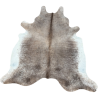 Triple XL Bruin/Beige Koeienhuid | Enorme Koeienhuid Vloerkleed | Gigantische Koeienhuid