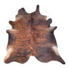 Tappeto in Pelle di Mucca Brindle Marrone XX/Large | Pelle di Mucca Brindle Doppio XL |