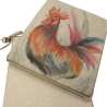 Cuscini per Sedie Reversibili con Motivo Gallo | Set di 2, 4, 6 o 8 Cuscini per Sedie