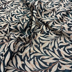 Willow Bough Ebony Stof | Bedrukte Handwerkstof | William Morris Stof