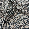 Tessuto Willow Bough Ebony | Tessuto per Artigianato Stampato | Tessuto William Morris