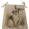 Kaninchen Wende-Sitzkissen | Set mit 2, 4, 6 oder 8 Hasen-Stuhlkissen