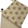 Kleine Kaninchen Wende-Sitzkissen | Set mit 2, 4, 6, 8 Stuhlkissen