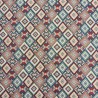 Tessuto arazzo azteco | Tessuto stampato geometrico | Tessuto multicolore