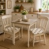 Kleine Mopshond Omkeerbaar Taps Toelopend Stoelkussen | Set van 2, 4, 6 of 8 Stoelkussens