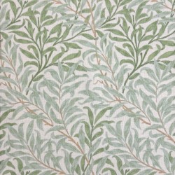 Tissu Saule Sagesse | Tissu d'Artisanat à Motifs | Tissu Vert Sauge