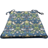 Tapered Sitzkissen Strawberry Thief Navy | William Morris Print Sitzkissen