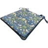 Cuscino per Sedia Affusolato Strawberry Thief Navy | Cuscini per Sedia con Stampa William Morris