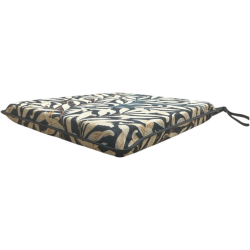 Cuscino per sedile affusolato Willow Bough Ebony Tapestry | Cuscini per sedili con motivo |