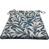 Coussin de siège effilé Willow Bough Ebony Tapestry | Coussins de siège à motifs |