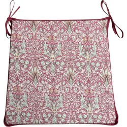 Cuscino per Sedia Affusolato Snakeshead Crimson| Cuscini per Sedia Stampati William Morris