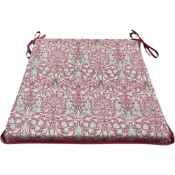 Cuscino per Sedia Affusolato Snakeshead Crimson| Cuscini per Sedia Stampati William Morris