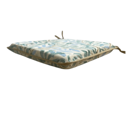 Taps toelopende zitkussen Wilgenloof Tapestry Seaspray | Groene zitkussens