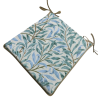 Coussin de siège effilé Willow Bough Tapestry Seaspray | Coussins de siège verts