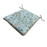 Coussin de siège effilé Willow Bough Tapestry Seaspray | Coussins de siège verts