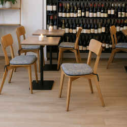 Coussin de siège effilé Snakeshead Denim | Coussin de siège effilé William Morris