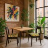 Velvet Midsummer Taps Toelopende Stoelkussens | Bloemrijke Fluwelen Toelopende Stoelkussens