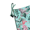 Velvet Tranquillity Sitzkissen mit schmalem Schnitt | Florale Samt-Sitzkissen |