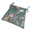 Velvet Chinoiserie Taps Toelopende Stoelkussens | Luxe Oosterse Fluwelen Stoelkussens