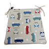 Klassische Camper Sitzpolster mit konischer Form | Camper Sitzpolster, konisch mit Bändern