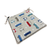 Klassische Camper Sitzpolster mit konischer Form | Camper Sitzpolster, konisch mit Bändern