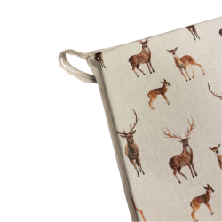 Stags & Deer Sitzkissen mit konischer Form | Rutschfeste Sitzkissen mit Tiermuster und konischer Form