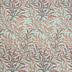 Tissu Rouille Willow Bough | Tissu d'Artisanat à Motifs | Tissu à Feuilles Rouges