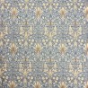 Snakeshead Denim Stof | William Morris Stof | Blauw Bedrukt Stof