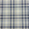 Tessuto in Denim a Quadri Highland | Tessuto a Quadri Tartan Blu | Quadri Blu