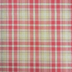 Highland Check Rood Stof | Rode Tartan Geruite Stof | Rode Geruite Stof