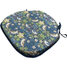 Strawberry Thief Navy Spindle Stoelkussen | Bloemrijke Spindle Stoelkussens |