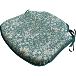 Coussin de siège à motif pour chaise à broche Snakeshead Forest |