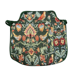 William Green Tapestry Spindle Seat Pad | Cuscino per sedia a fuso con motivo