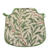 Coussin de siège Spindle Willow Bough Sage Tapestry | Coussin de chaise à motif vert