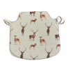 Coussins de siège à broche Cerf & Daim | Coussins de siège à broche antidérapants à motif animal