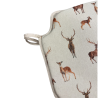 Stag & Deer Spindle Stoelkussens| Antislip Dierenprint Spindle Stoelkussens
