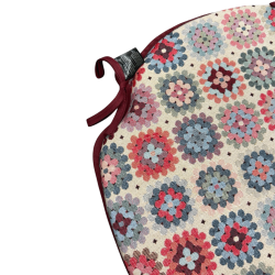 Coussin de Siège en Tapisserie au Crochet | Coussins de Chaise à Broche Épais et Antidérapants