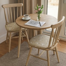 Coussins de siège pour chaises à broche Shabby Duck | Coussins de chaise à broche extra épais et à motifs