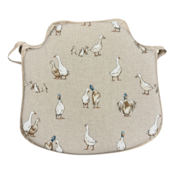 Shabby Duck Spindle Stoelkussens | Extra Dikke Gevlekte Spindel Stoelkussens