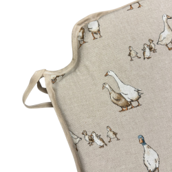 Cuscini per Sedie a Fuso Shabby Duck | Cuscini per Sedie a Fuso Extra Spessi con Motivo