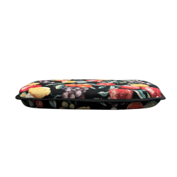 Schwarze Früchte Wandteppich Spindelsitzkissen | Frucht Design Spindel Stuhlkissen