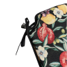 Schwarze Früchte Wandteppich Spindelsitzkissen | Frucht Design Spindel Stuhlkissen