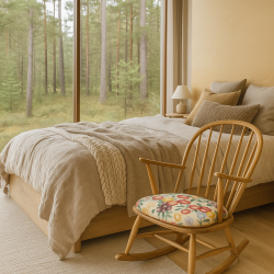 Coussin de siège en tapisserie de fruits naturels | Coussins de chaise au design fruité |