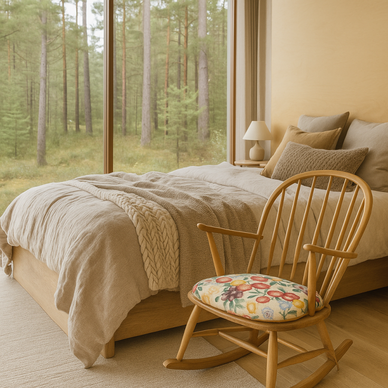 Natürliche Früchte Wandteppich Spindelsitzkissen | Frucht-Design Stuhlkissen |