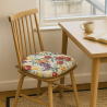 Natural Fruits Tapestry Spindle Seat Pads | Fruit Design Chair Pads |