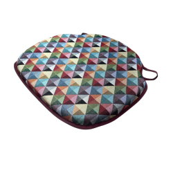 Grandes Coussins de Siège Tapisserie Hollandais | Coussins de Chaise en Forme de Fuseau |