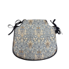 Cuscino per Sedia a Fuso in Denim Snakeshead | Cuscini per Sedie a Fuso con Motivo Blu